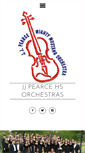 Mobile Screenshot of jjpearceorchestra.com